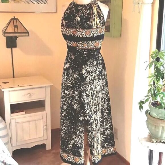 Art Pants - Art Tie On Jumpsuit